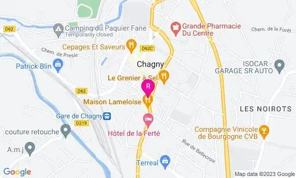 Localisation Restaurant Bar Au 9 G d