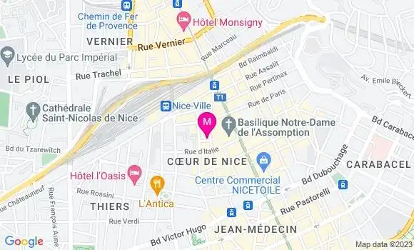 Localisation Restaurant Vietnamien Nha Trang