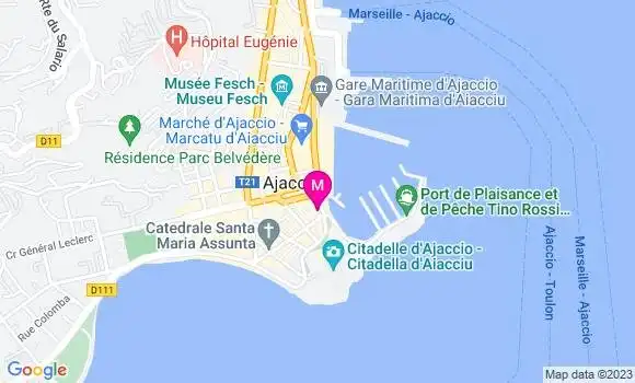 Localisation Restaurant  La Voile Bleue
