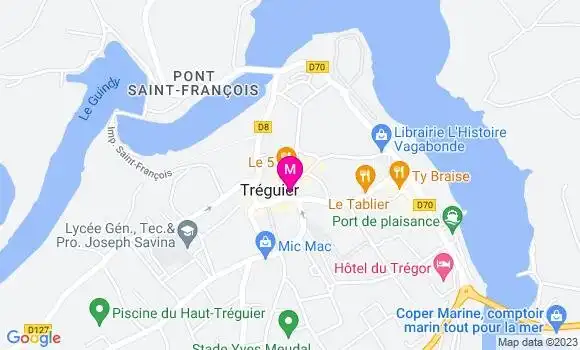 Localisation Crêperie Le Kreiz Ker