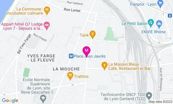 Localisation Gerland Kebab