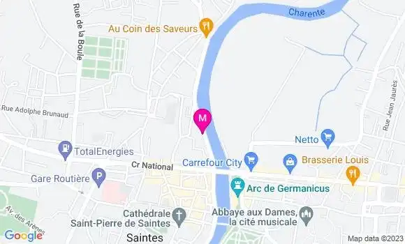 Localisation Restaurant  Le Parvis