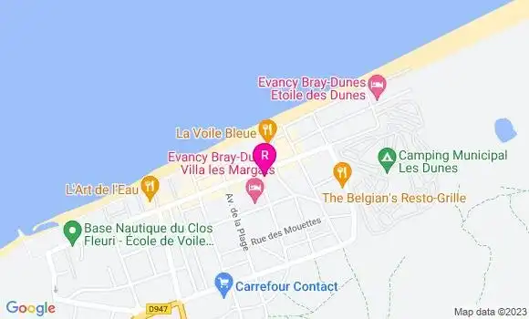 Localisation Restaurant  Les Amarres