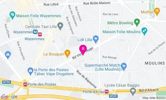 Localisation Restaurant Bar L