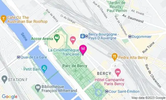 Localisation Restaurant  Les 400 Coups