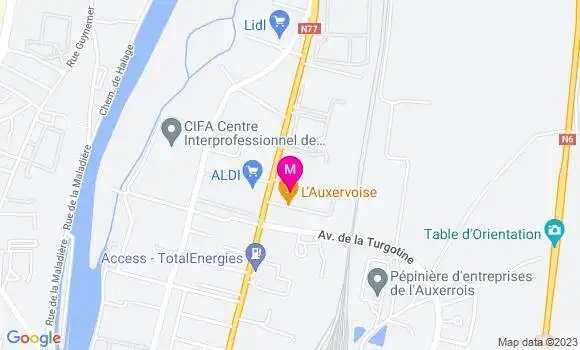 Localisation Pub L