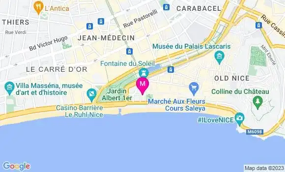 Localisation Restaurant  Le Comptoir de Nicole