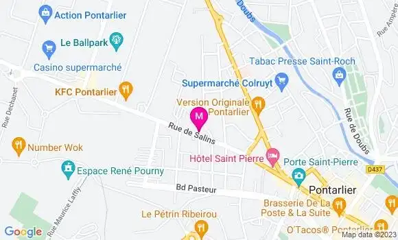 Localisation Restaurant Bar Le Petit Fumet