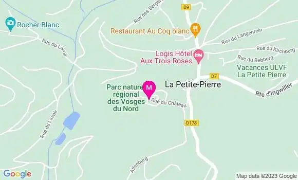 Localisation Restaurant du Chateau