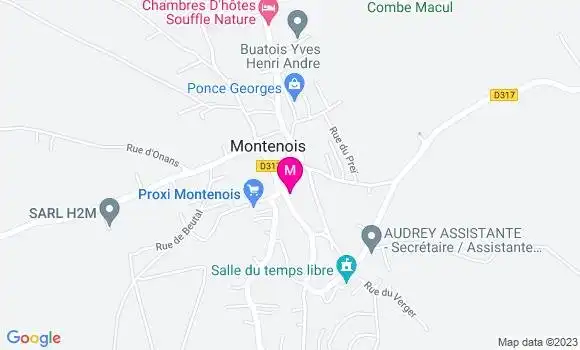 Localisation Restaurant  Rochelle Claudine