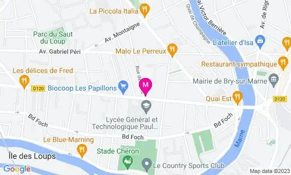 Localisation Restaurant  Le Chablis 2