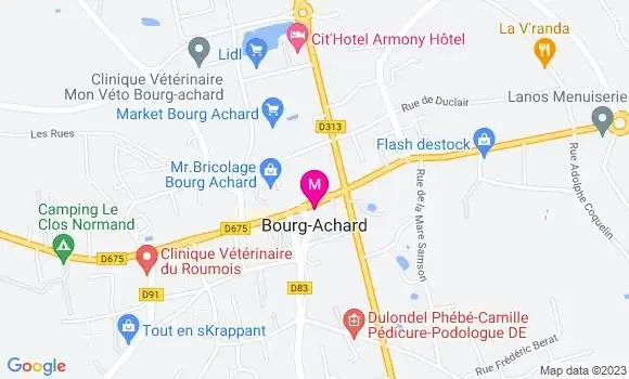 Localisation Restaurant  Le Commerce