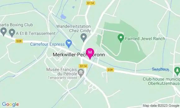 Localisation Auberge Baechel Brunn