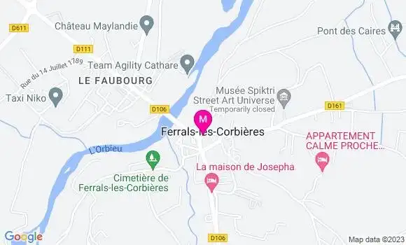 Localisation Restaurant  La Bulle d