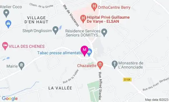 Localisation Restaurant  Le Lavoir
