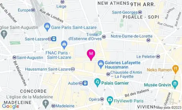 Localisation Restaurant Libanais Le Mijana
