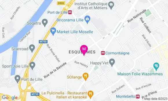 Localisation Pizzeria La Trinacria