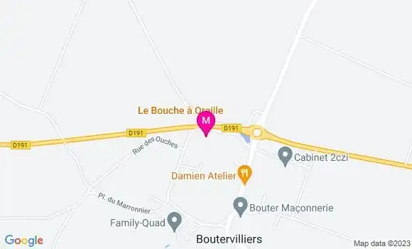 Localisation Restaurant  Le Bouche à Oreille