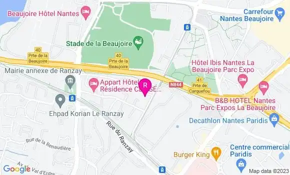 Localisation Restaurant  Le Saint Georges