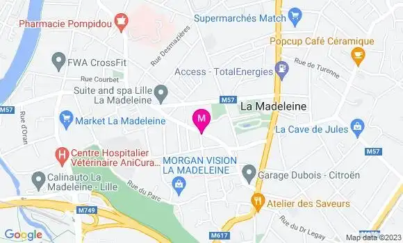 Localisation Restaurant  Neri