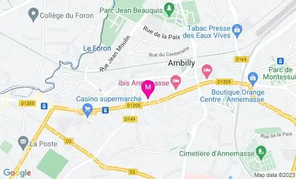 Localisation Restaurant  Le Viand
