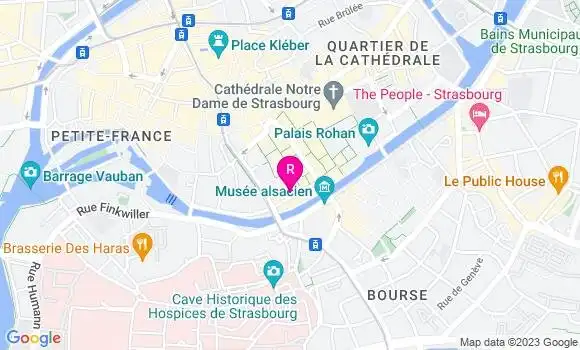 Localisation Restaurant  La Hache