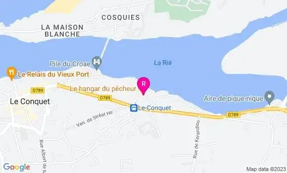 Localisation Restaurant  Le Hangar du Pécheur