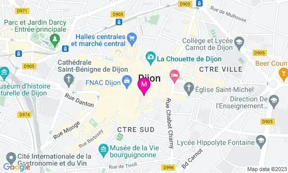 Localisation Restaurant  Le Rich