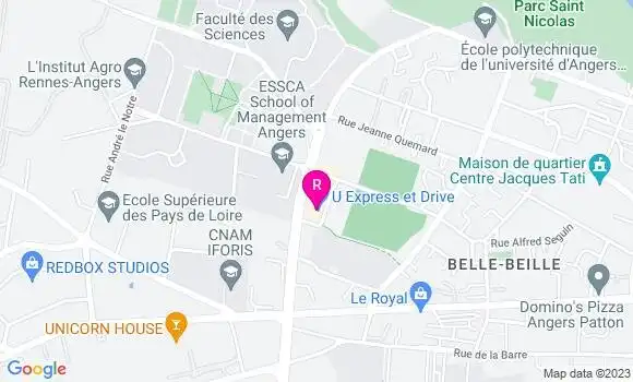 Localisation Restaurant  L
