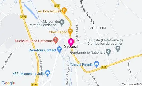 Localisation Restaurant Bar Au P