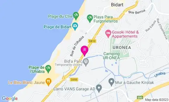 Localisation Restaurant  Bonnat Vola