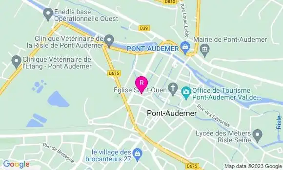 Localisation Restaurant  La Gourmandine