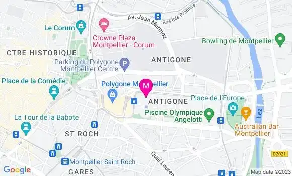 Localisation Restaurant  Les Pates Folles