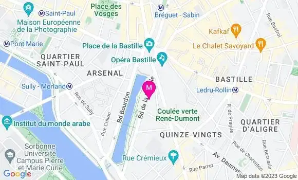 Localisation Restaurant  Chez Papa