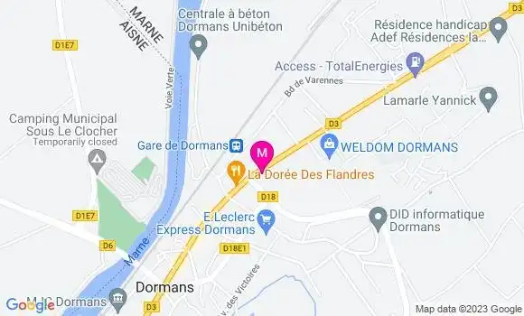 Localisation Restaurant  La Table Sourdet