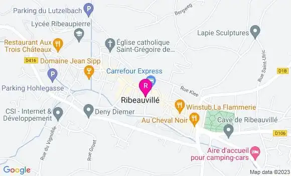 Localisation Restaurant Bar Le Goupil