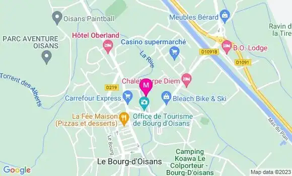 Localisation Pizzeria Le Rive Gauche