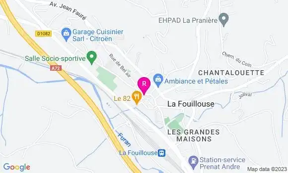 Localisation Restaurant  La Première Fois