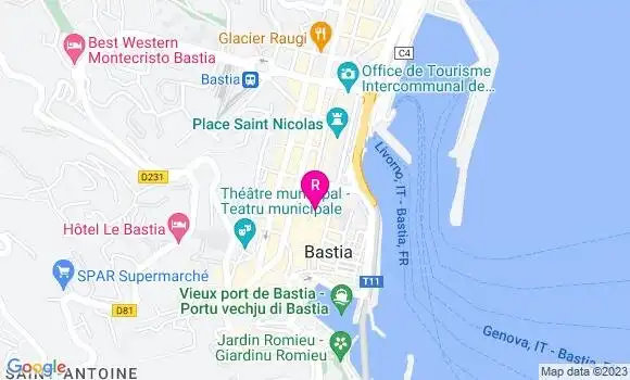 Localisation Café Casale