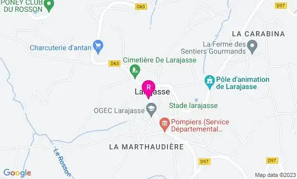 Localisation Restaurant  Chez Priss