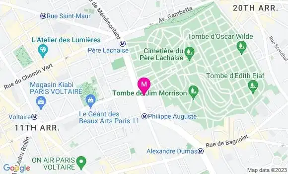 Localisation Restaurant  L