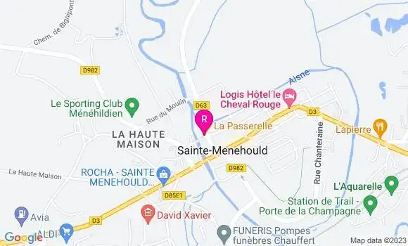 Localisation Restaurant  La Passerelle