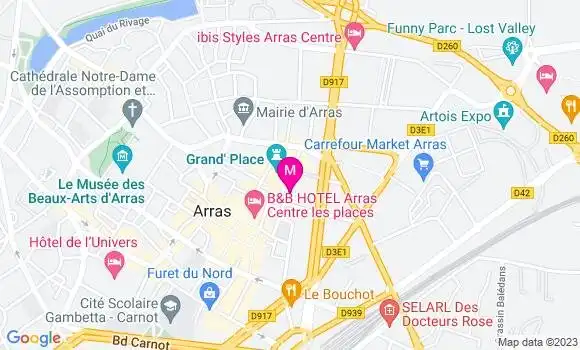 Localisation Restaurant  La Cave des Saveurs