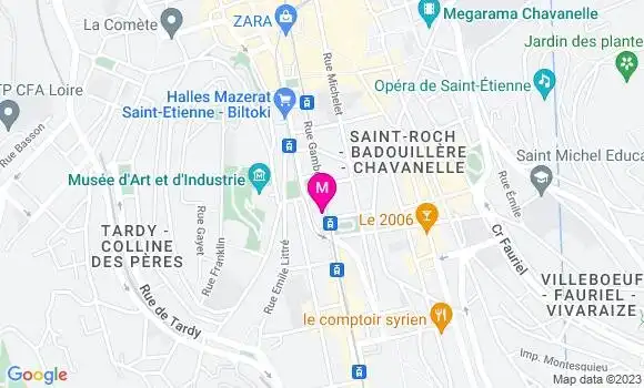 Localisation Restaurant Grill Le Grillon