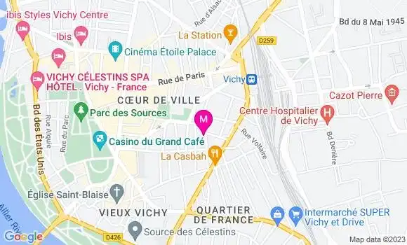 Localisation Bistrot The Circus