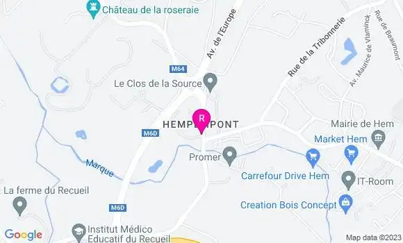 Localisation Auberge d