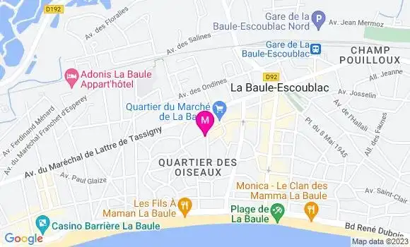 Localisation Restaurant Tapas Le Scoubidou
