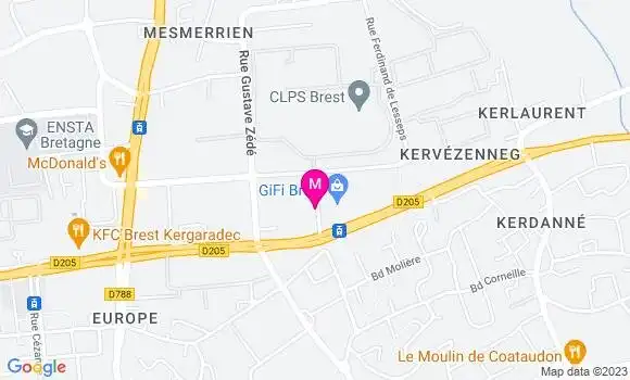 Localisation Restaurant Chinois Le Lotus Bleu