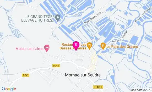 Localisation Restaurant  Les Ecluses Vertes