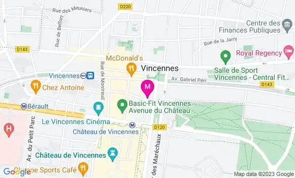 Localisation Restaurant  Les Fées Papilles